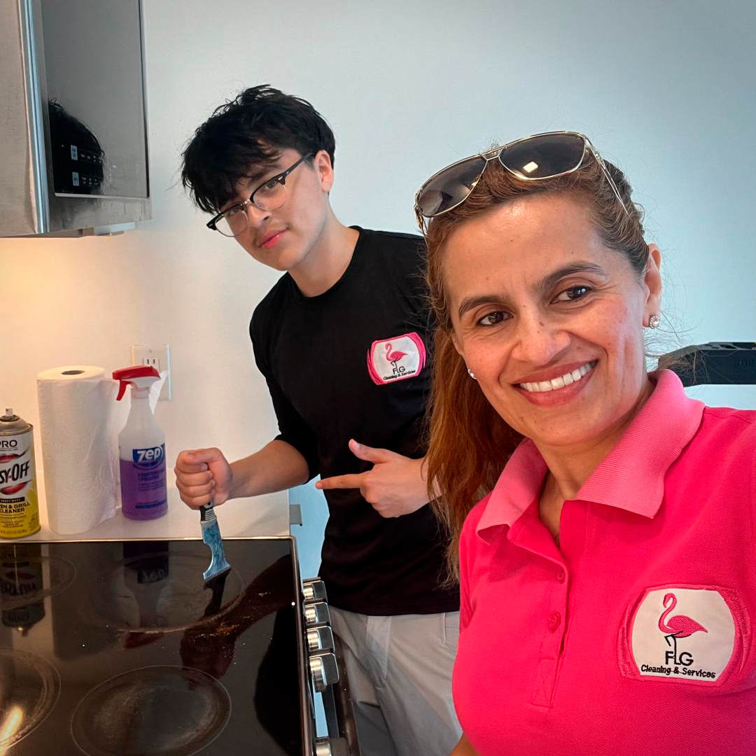 FLG Cleaning & Services team member