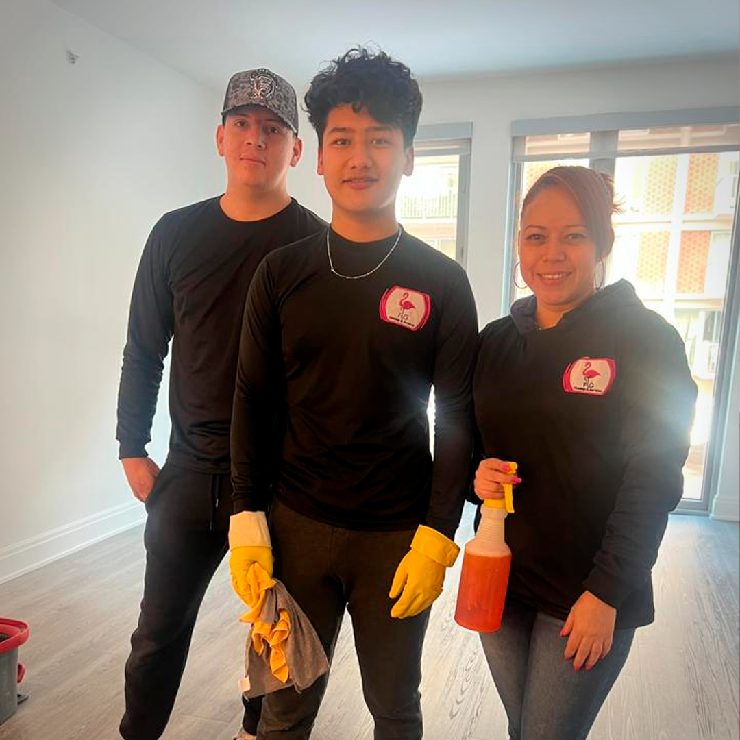 FLG Cleaning & Services team member